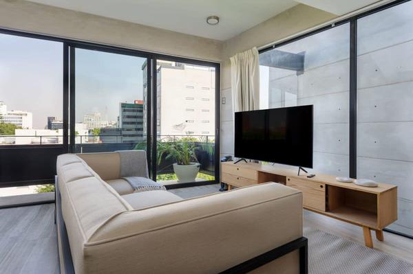 Broad 2BR Penthouse w/ Beautiful Terrace in Condesa