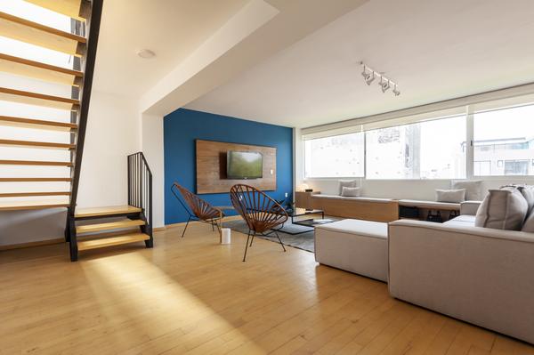 Polished 3BR Duplex in Condesa