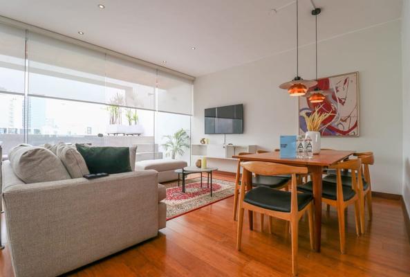 Marvelous 2BR Duplex w/ Private Pool Terrace in Barranco