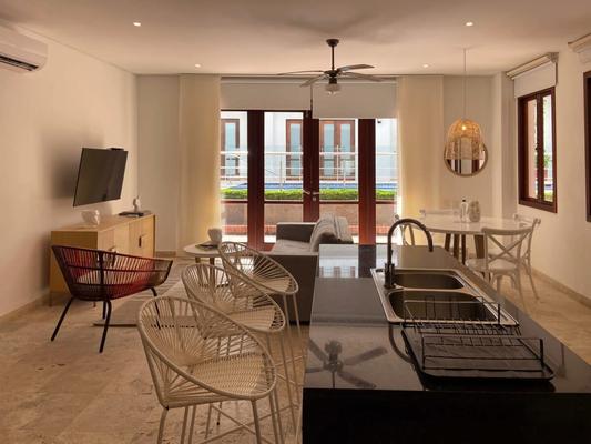Welcoming 1BR w/ great view in Cartagena