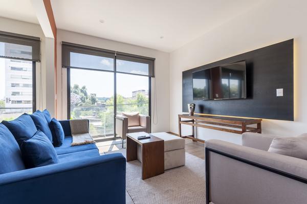 Urban 3BR w/ beautiful balcony in Roma Norte