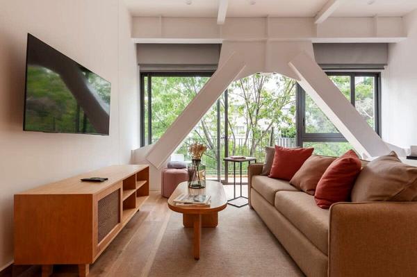 Cozy-chic loft in Cuauhtemoc