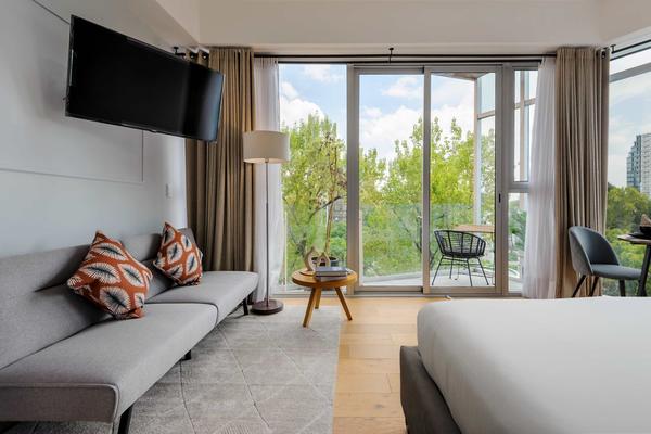 Posh Loft w/ Relaxing View in Roma Norte