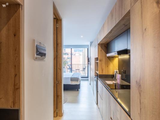 Chic Loft w/ Balcony steps from Zona T